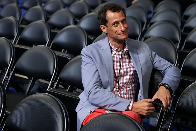 Anthony Weiner at the 2016 DNC